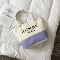 Eco friendly promotional hot sell customized printed ladies large capacity canvas women tote bag